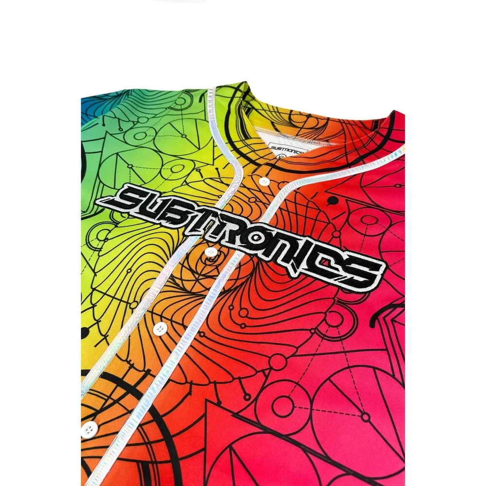 SUBTRONICS - PRISM BASEBALL JERSEY Large L